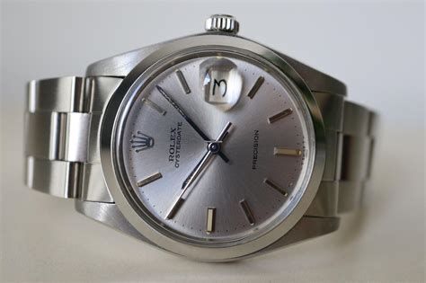 rolex oysterdateprecision scatola e garanzia|dove acquistate una rolex.